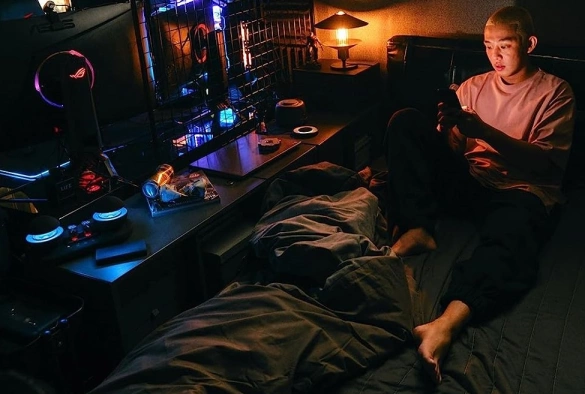 Кадр из дорамы #живой