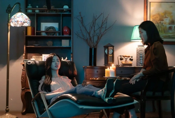 Кадр из дорамы Гипноз