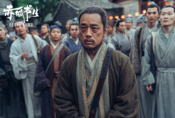 Кадр из дорамы Лис и учёный