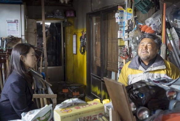 Кадр из дорамы Невиновная