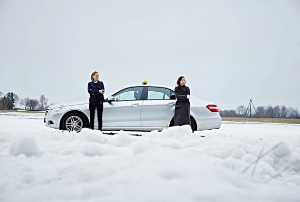 Кадр из дорамы Мужчина и женщина