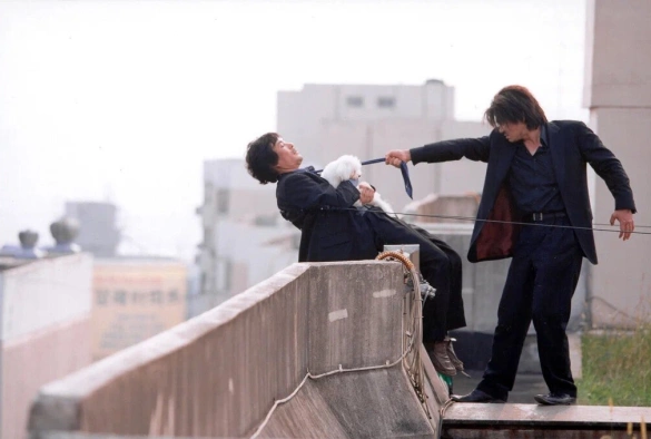 Кадр из дорамы Олдбой