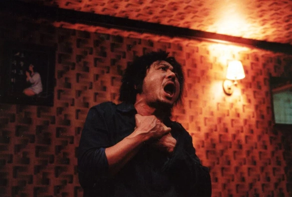 Кадр из дорамы Олдбой