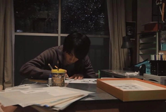 Кадр из дорамы Ты и я