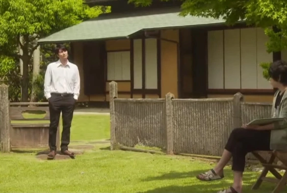 Кадр из дорамы Цветёт ли цветок?