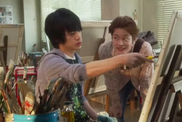 Кадр из дорамы Цветёт ли цветок?