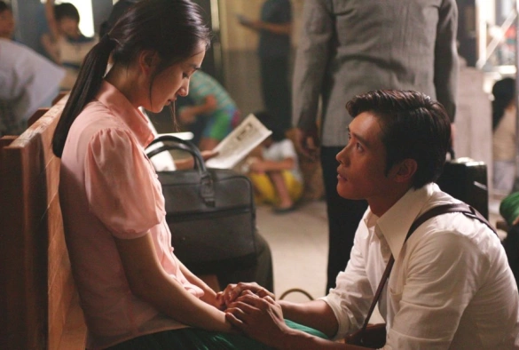 Кадр из дорамы Однажды летом