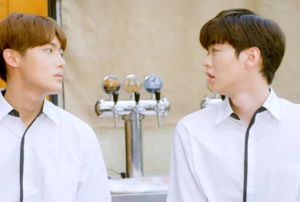 Кадр из дорамы Мы влюблены?