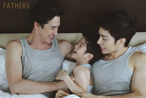 Кадр из дорамы Отцы