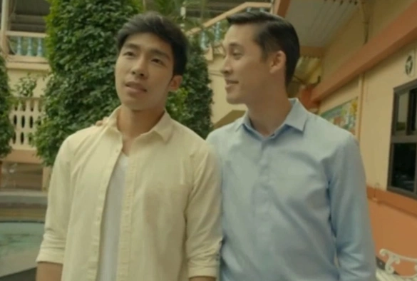 Кадр из дорамы Отцы