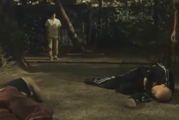 Кадр из дорамы Ребята