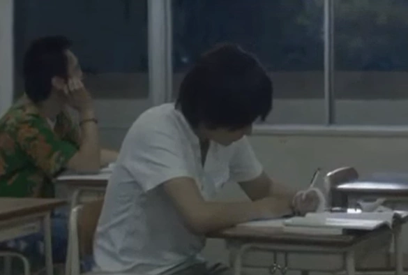 Кадр из дорамы Ребята