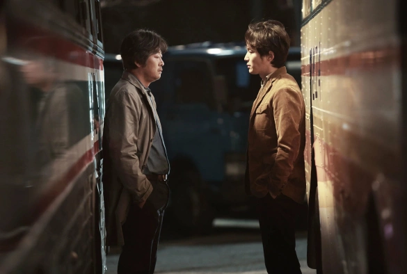 Кадр из дорамы Ты будешь там?