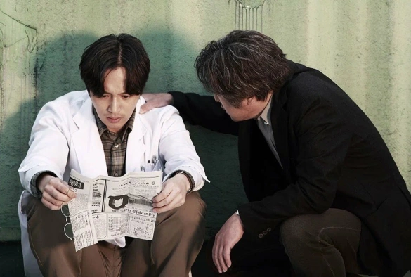 Кадр из дорамы Ты будешь там?