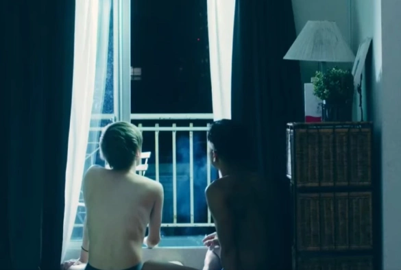 Кадр из дорамы Атлет