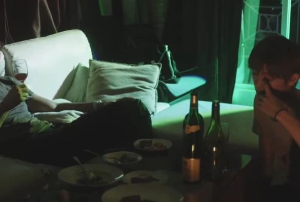 Кадр из дорамы Атлет