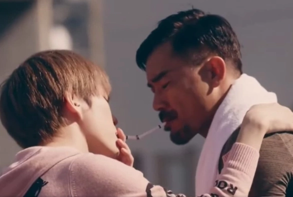 Кадр из дорамы Атлет