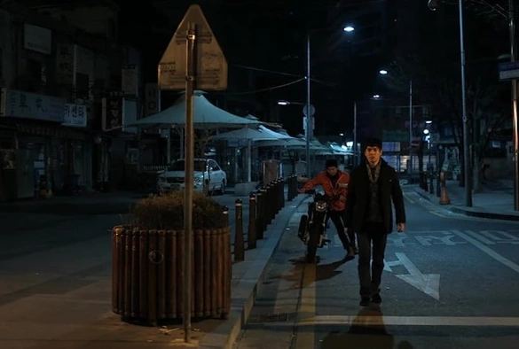 Кадр из дорамы Белая ночь