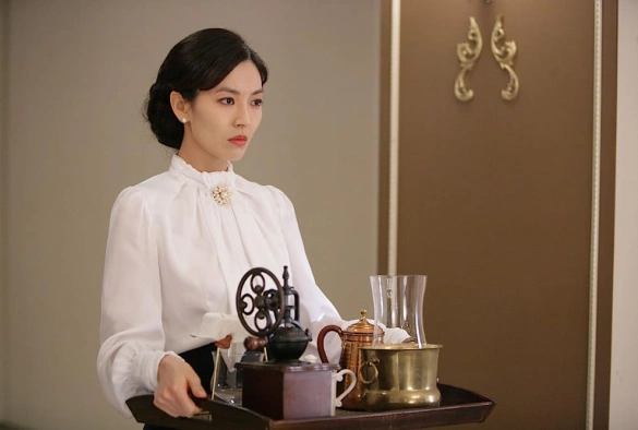 Кадр из дорамы Русский кофе