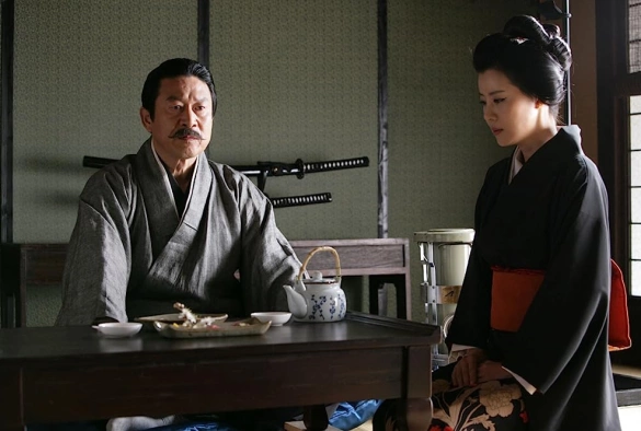 Кадр из дорамы Русский кофе