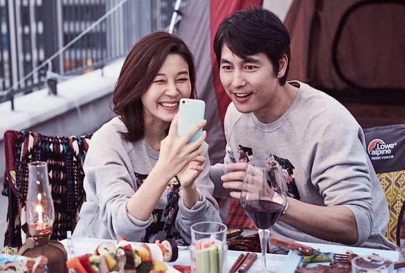 Кадр из дорамы Не забывай меня