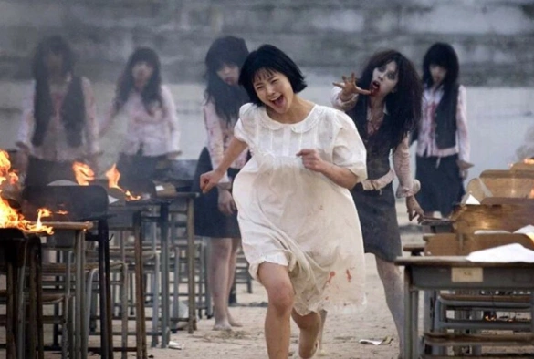 Кадр из дорамы Звонок смерти