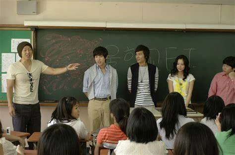 Кадр из дорамы Наш учитель английского