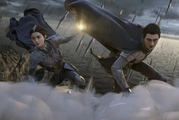 Кадр из дорамы Легенда о разорении династии