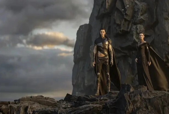 Кадр из дорамы Легенда о разорении династии