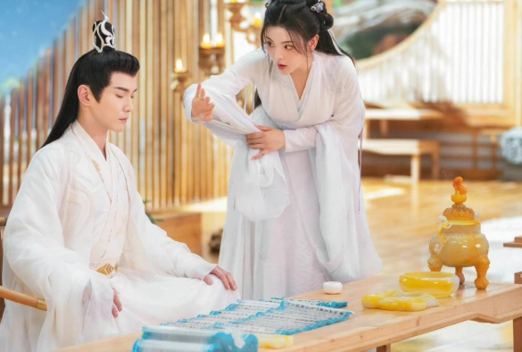 Кадр из дорамы Чун Цзы