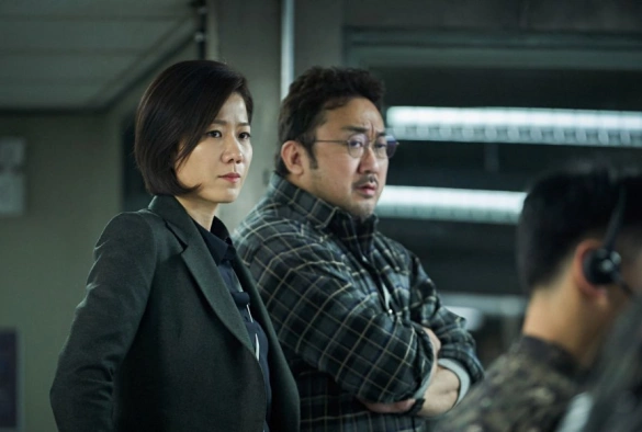 Кадр из дорамы Извержение