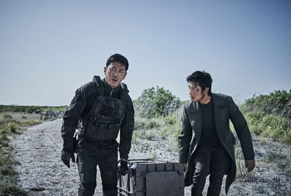 Кадр из дорамы Извержение