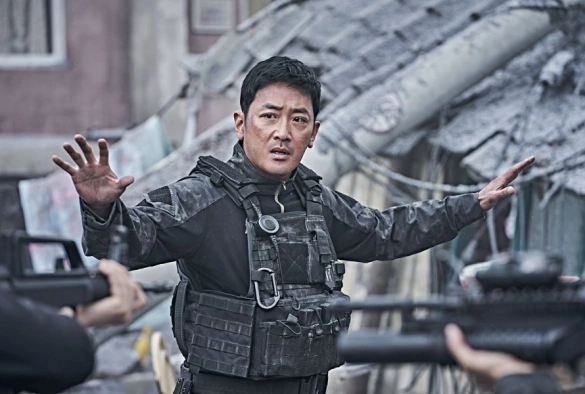 Кадр из дорамы Извержение