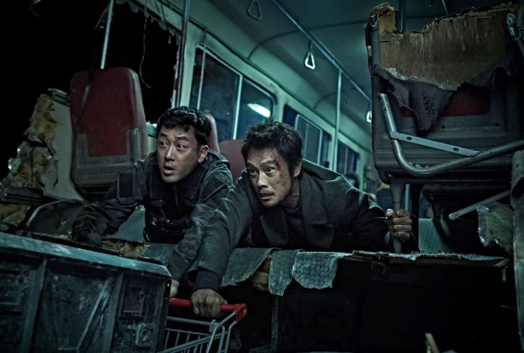 Кадр из дорамы Извержение