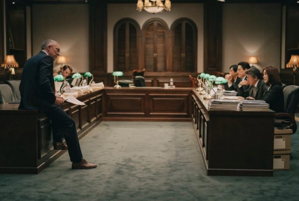 Кадр из дорамы Дефолт