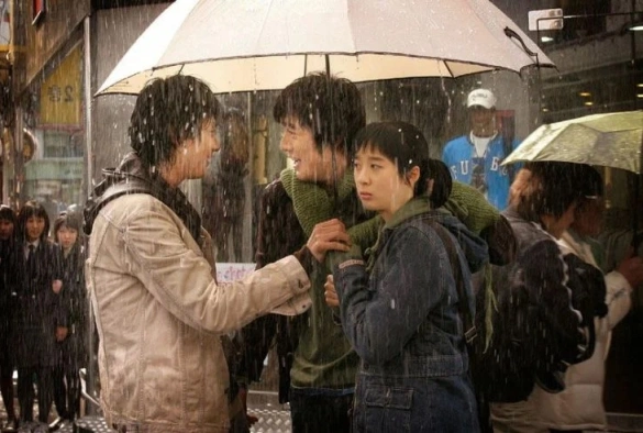 Кадр из дорамы Искушение волков