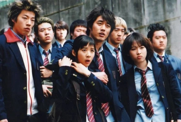 Кадр из дорамы Искушение волков