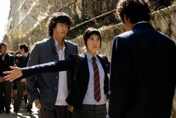 Кадр из дорамы Искушение волков