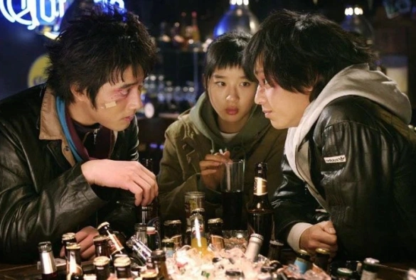 Кадр из дорамы Искушение волков