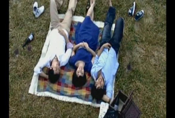 Кадр из дорамы Привет, моя любовь