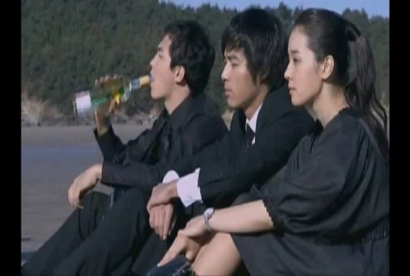 Кадр из дорамы Привет, моя любовь