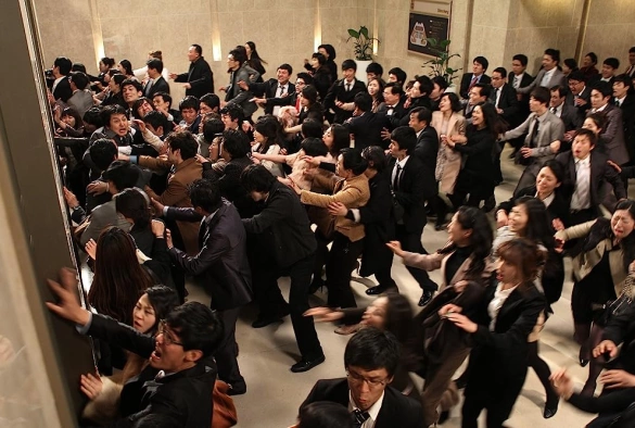 Кадр из дорамы Башня