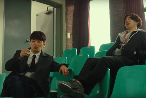 Кадр из дорамы Впечатляющая ночь