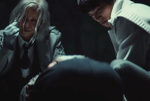 Кадр из дорамы Токийский гуль