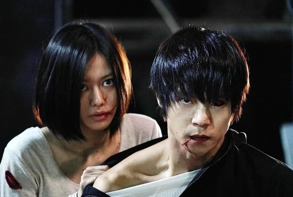 Кадр из дорамы Токийский гуль 2