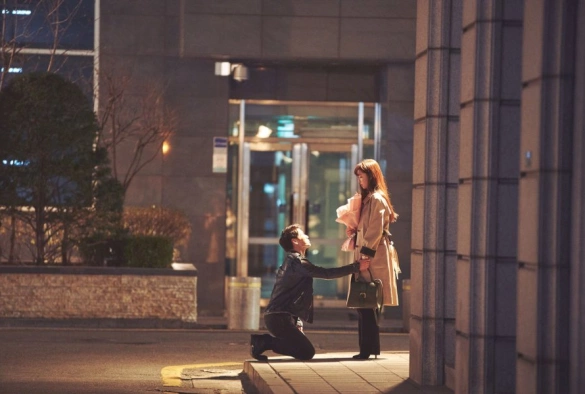 Кадр из дорамы Самый обычный роман