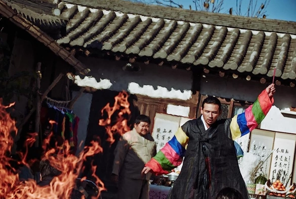 Кадр из дорамы Вопль