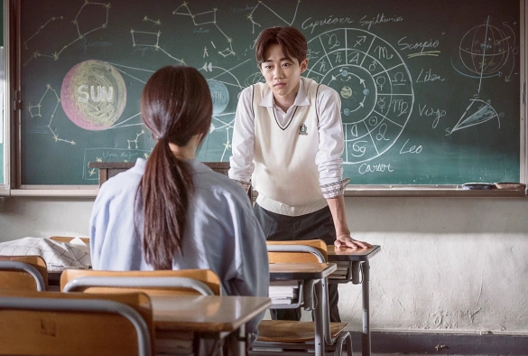 Кадр из дорамы Снова весна