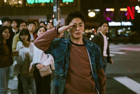 Кадр из дорамы Охотник за дезертирами 2 сезон