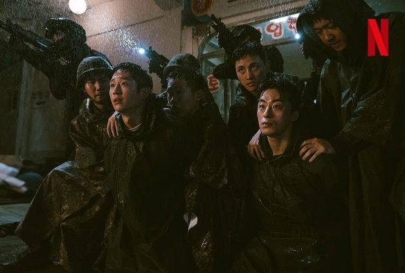 Кадр из дорамы Охотник за дезертирами 2 сезон